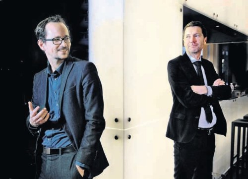 Balthasar Glättli und Peter Grünenfelder. (Foto: Nadia Schärli)